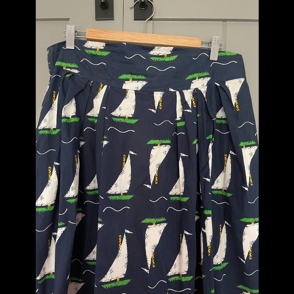 Boutique 1861 Nautical Skirt - Picture 2 of 4